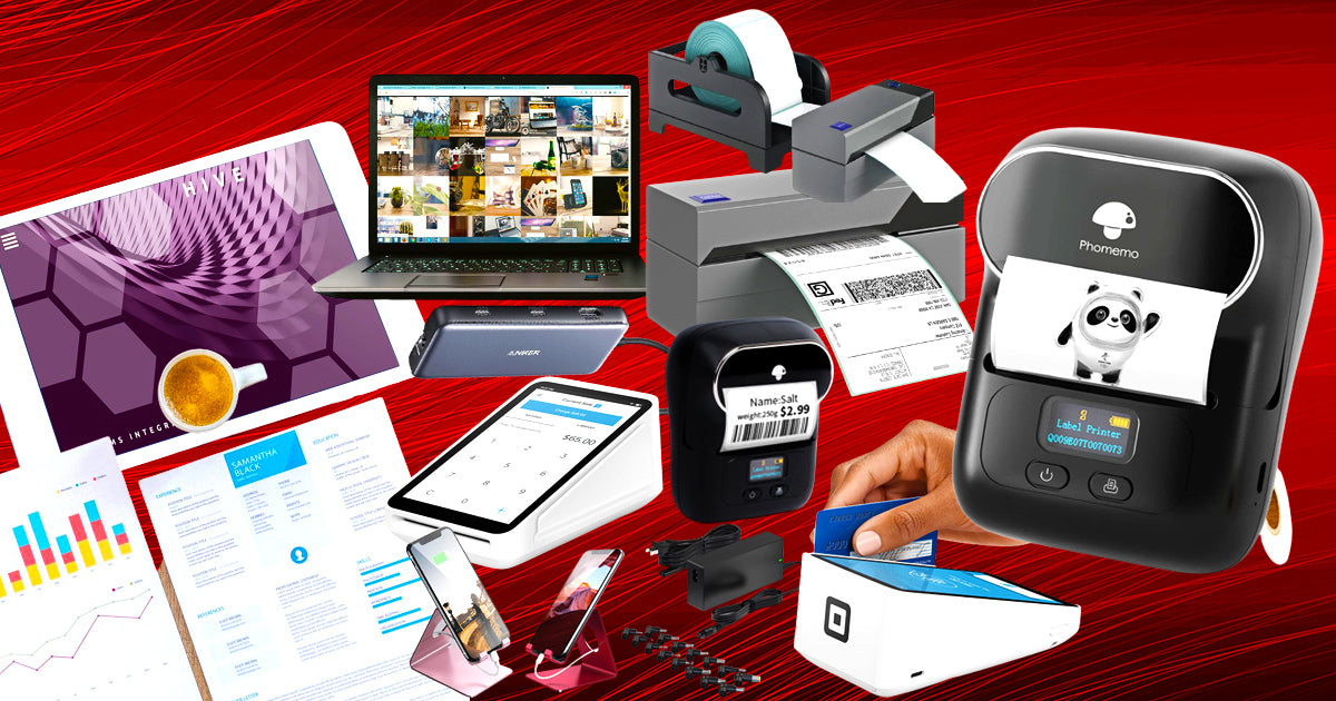 Aksesorë për Biznese – POS, Printera Termikë, Barcode Scanner, Kasa Parash dhe Pajisje Biznesi | Smart X Store Shqipëri