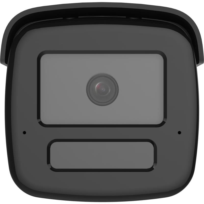 Hikvision DS-2CD2T86G2H-IS2U/SL kamerë sigurie IP 8MP 4K AcuSense me alarm aktiv, audio dykahëshe, 2 mikrofona, IR deri 60m, PoE, WDR 120dB, MicroSD 512GB dhe IP67. 