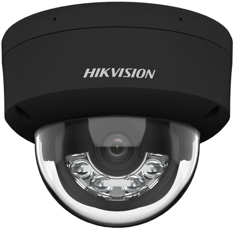 Hikvision DS-2CD2183G2-LI kamerë sigurie Dome IP 8MP 4K AcuSense me Smart Hybrid Light deri 30m, PoE, WDR 120dB, zbulim personash dhe automjetesh, IP67 dhe IK10.
