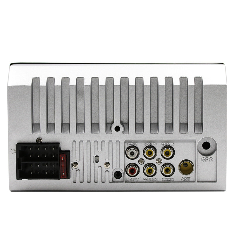 7018B autoradio 2DIN me ekran 7 inç Touch Screen, Bluetooth Hands-Free, USB, SD Card, TF Card, MP3 MP4 Player, Radio FM, Mirror Link, mbështetje për kamerën e pasme, kontroll nga timoni dhe rezolucion 800×480. Multimedia ideale për makina në Shqipëri me instalim universal.