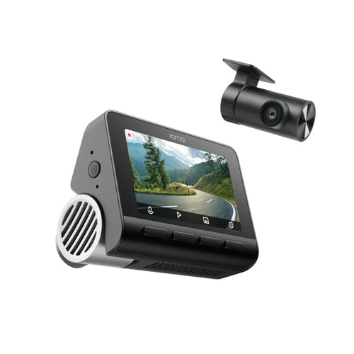 70mai A810S HDR Set kamerë makine 4K me sensor Sony STARVIS 2 IMX678, HDR, Night Vision, WiFi 6, GPS, ADAS, AI Parking Mode dhe Rear Camera Set.