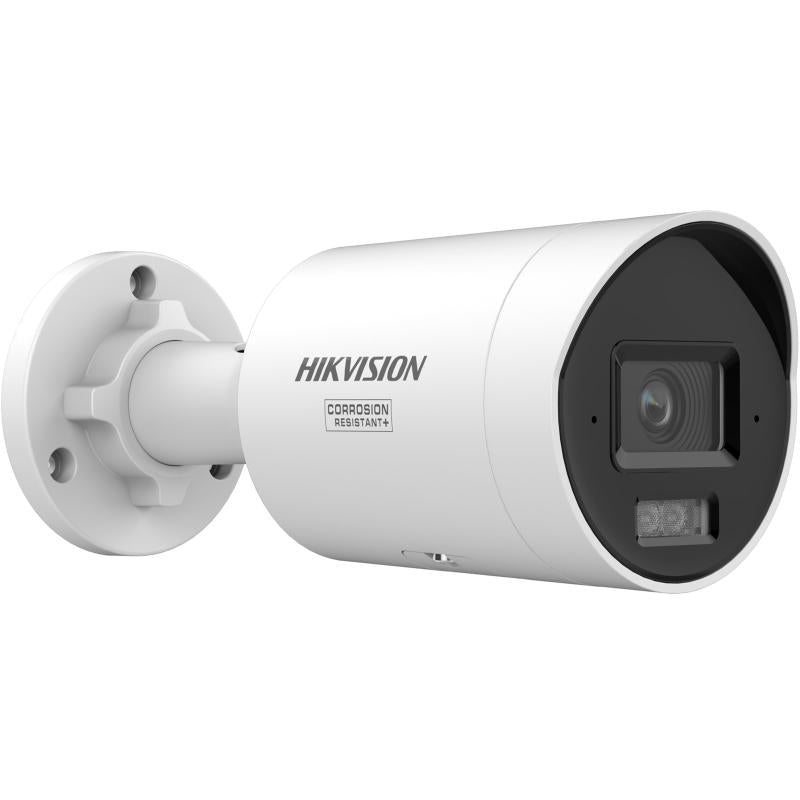 Hikvision DS-2CD2087G3-LI2UY kamerë sigurie IP 8MP 4K ColorVu me HikAI-ISP, Smart Hybrid Light deri 40m, mikrofon të dyfishtë, PoE, WDR 130dB, IP67 dhe NEMA 4X. 