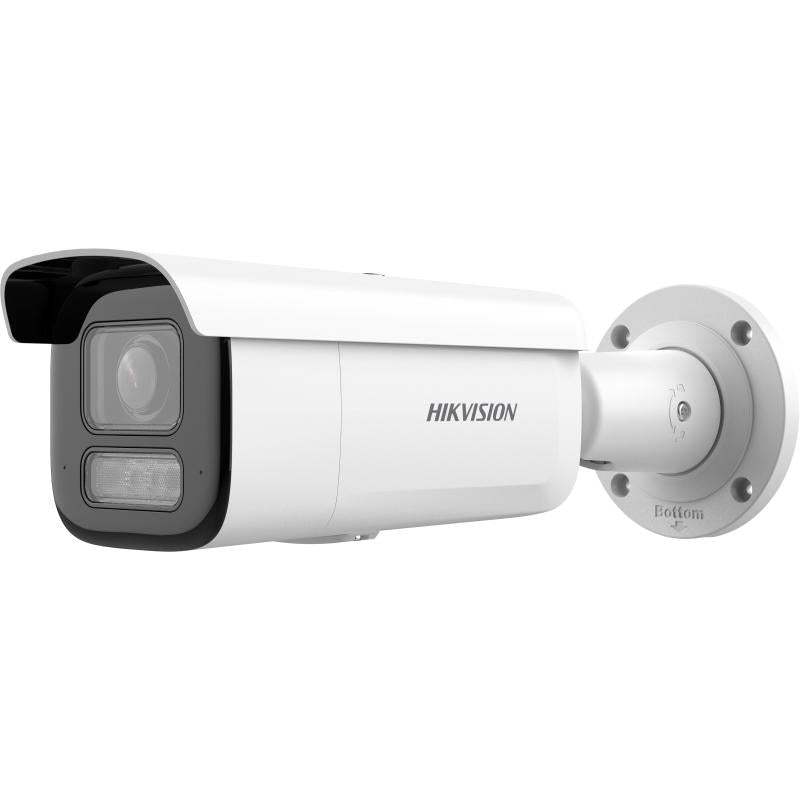 Hikvision DS-2CD2683G2-LIZS2U kamerë sigurie IP 8MP 4K AcuSense me lente motorike 2.8–12mm, Smart Hybrid Light 60m, mikrofon të dyfishtë, PoE, IP67 dhe IK10. 