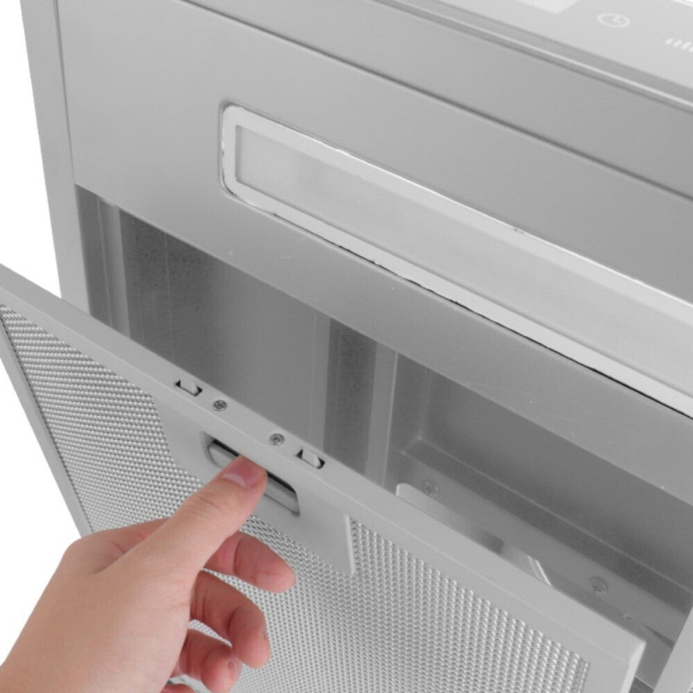 Aspirator kuzhine Lexical LRH-9521-8 60cm Inox për largimin e avullit dhe aromave gjatë gatimit