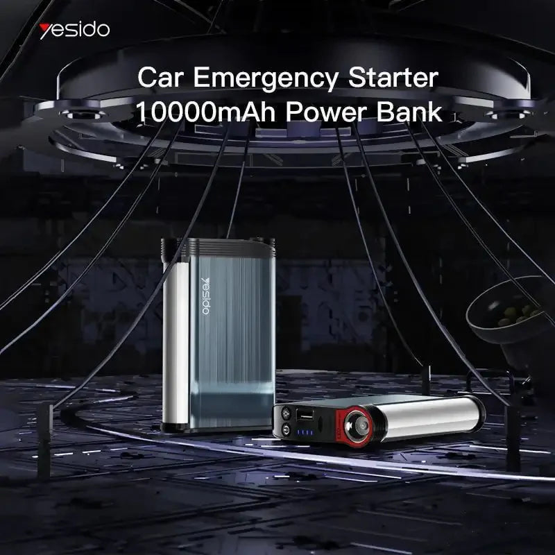 Bateri makine dhe karikues Yesido YP36 10000mAh për ndezjen e makinës në raste emergjence Jump Starter