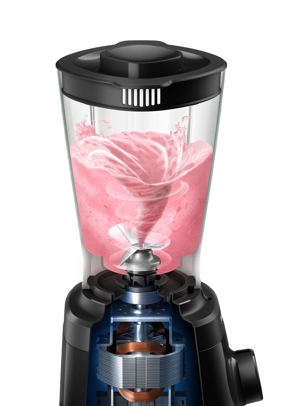 Blender Philips HR2141/90 550W 2L për smoothie, fruta, lëngje dhe përgatitjen e ushqimeve në kuzhinë