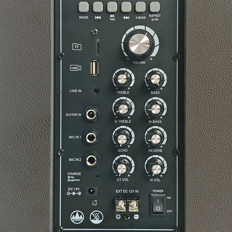 Boks me Bluetooth NDR-515 Wireless për muzikë, shtëpi dhe festa
