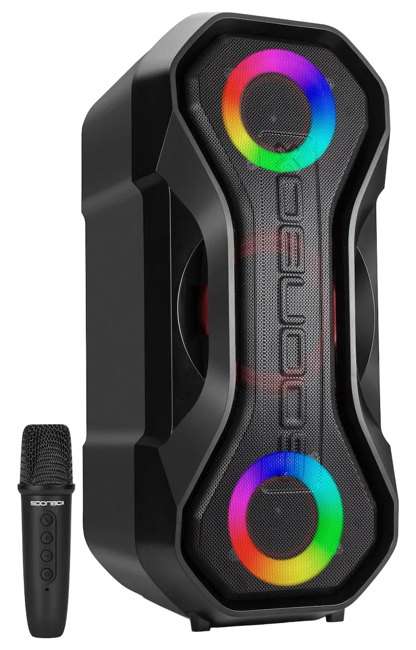 Boks me Bluetooth Soonbox S6006A 120W i fuqishëm për muzikë, festa, evente dhe ambiente të jashtme