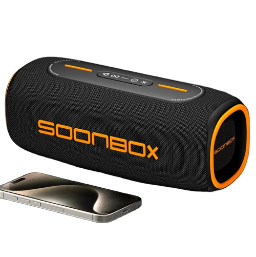 Boks me Bluetooth Soonbox S8600 Pro 60W IPX5 me ndriçim RGB për muzikë, festa dhe ambiente të jashtme
