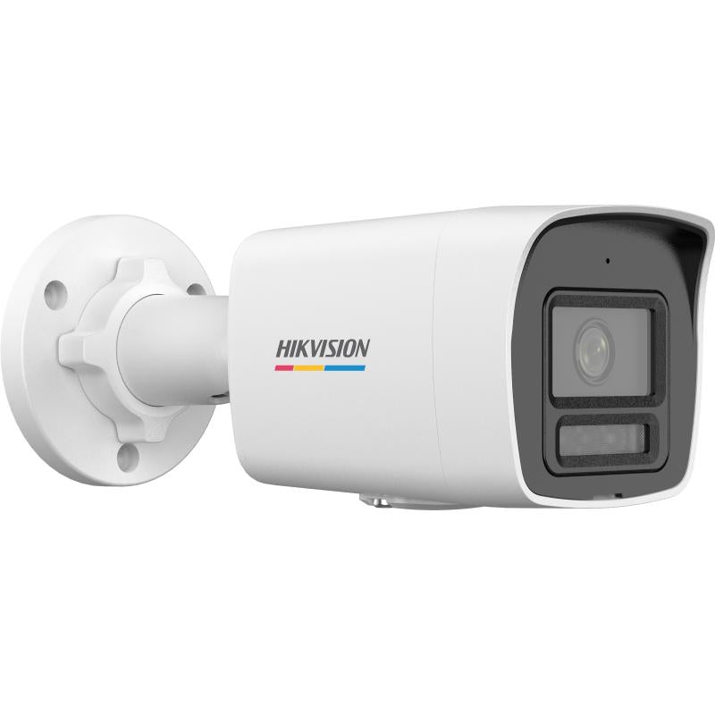 Hikvision DS-2CD1067G2H-LIUF kamerë sigurie IP 6MP ColorVu me Smart Hybrid Light 30m, PoE, mikrofon, zbulim personash dhe automjetesh, H.265+, WDR 120dB dhe IP67.