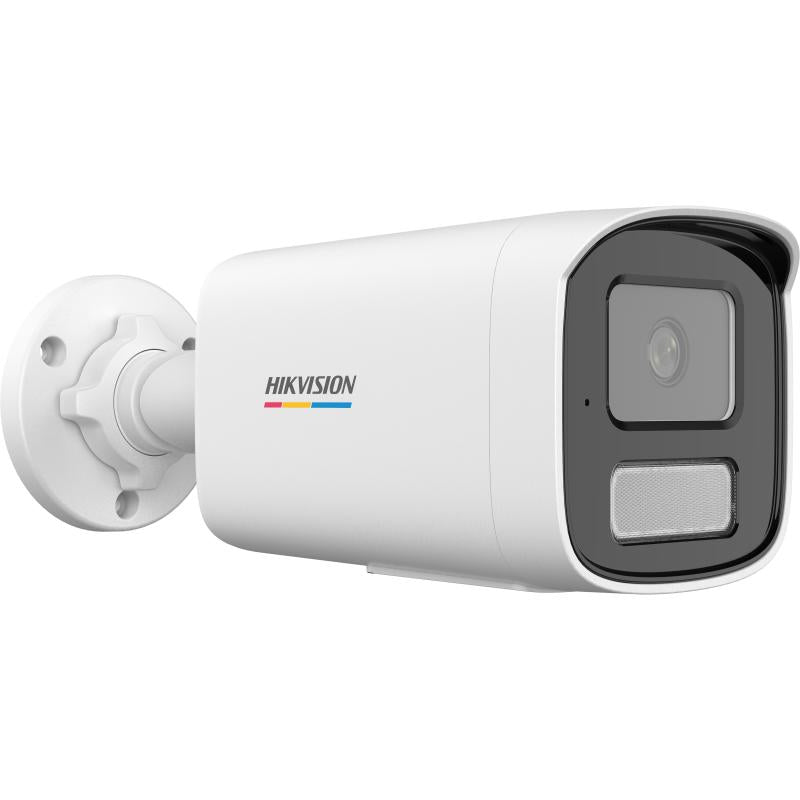 Hikvision DS-2CD1T67G2H-LIUF kamerë sigurie IP 6MP ColorVu me Smart Hybrid Light deri 50m, PoE, mikrofon, zbulim personash dhe automjetesh, H.265+ dhe IP67.