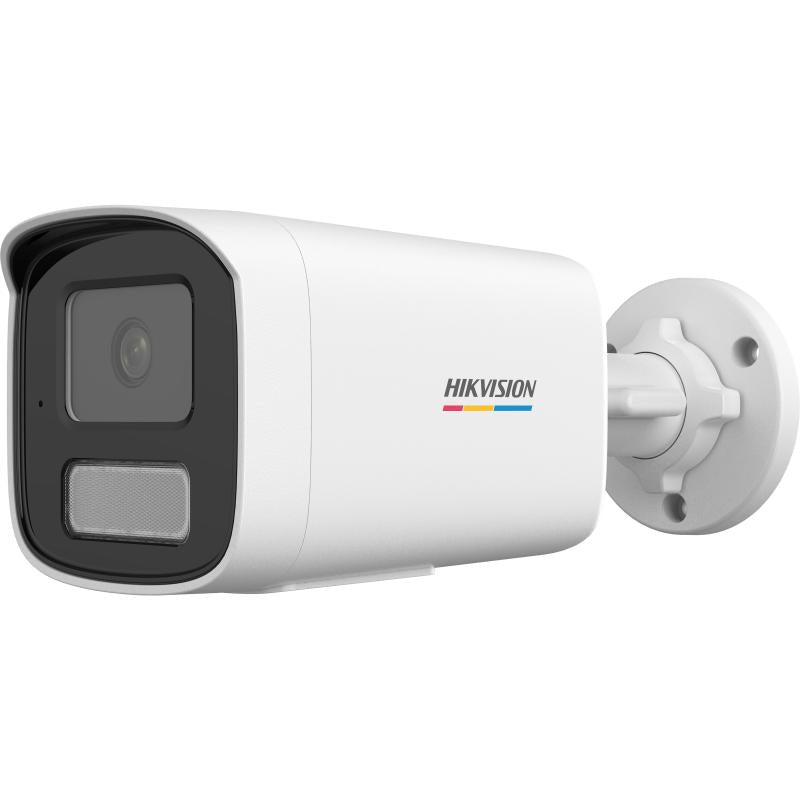 Hikvision DS-2CD1T67G2H-LIUF kamerë sigurie IP 6MP ColorVu me Smart Hybrid Light deri 50m, PoE, mikrofon, zbulim personash dhe automjetesh, H.265+ dhe IP67.