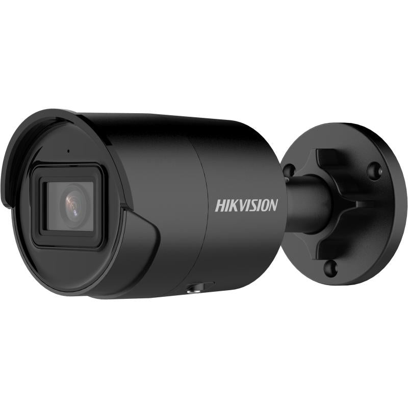 Hikvision DS-2CD2083G2-IU kamerë sigurie IP 8MP 4K AcuSense me PoE, mikrofon, IR deri 40m, WDR 120dB, zbulim personash dhe automjetesh, MicroSD 512GB dhe IP67. 