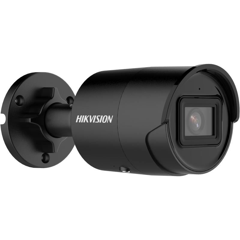 Hikvision DS-2CD2083G2-IU kamerë sigurie IP 8MP 4K AcuSense me PoE, mikrofon, IR deri 40m, WDR 120dB, zbulim personash dhe automjetesh, MicroSD 512GB dhe IP67. 