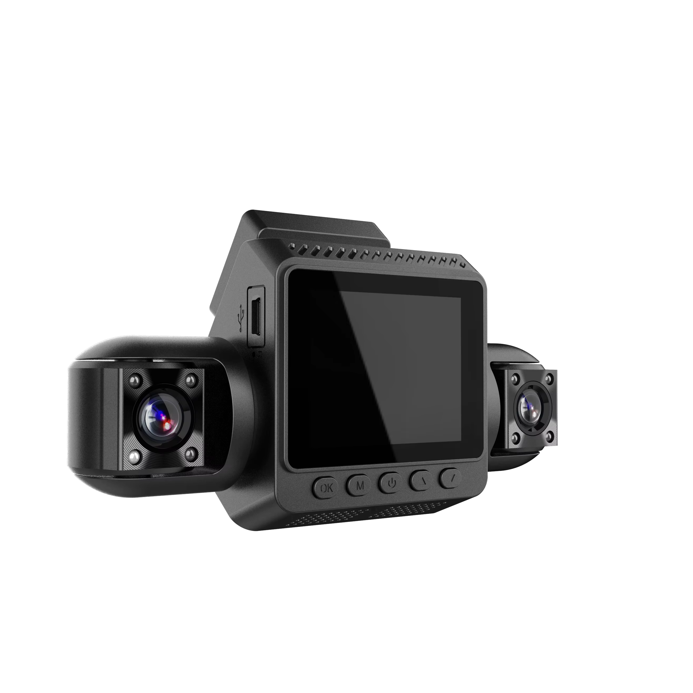 DashCam 9720 me 4 kamera për makinë, WiFi 5G, GPS, ekran IPS 2.0 inç, vizion nate, G-Sensor, modalitet parkimi, kënd të gjerë 150°–180° dhe regjistrim Full HD. Kamerë profesionale për sigurinë e automjetit në Shqipëri.