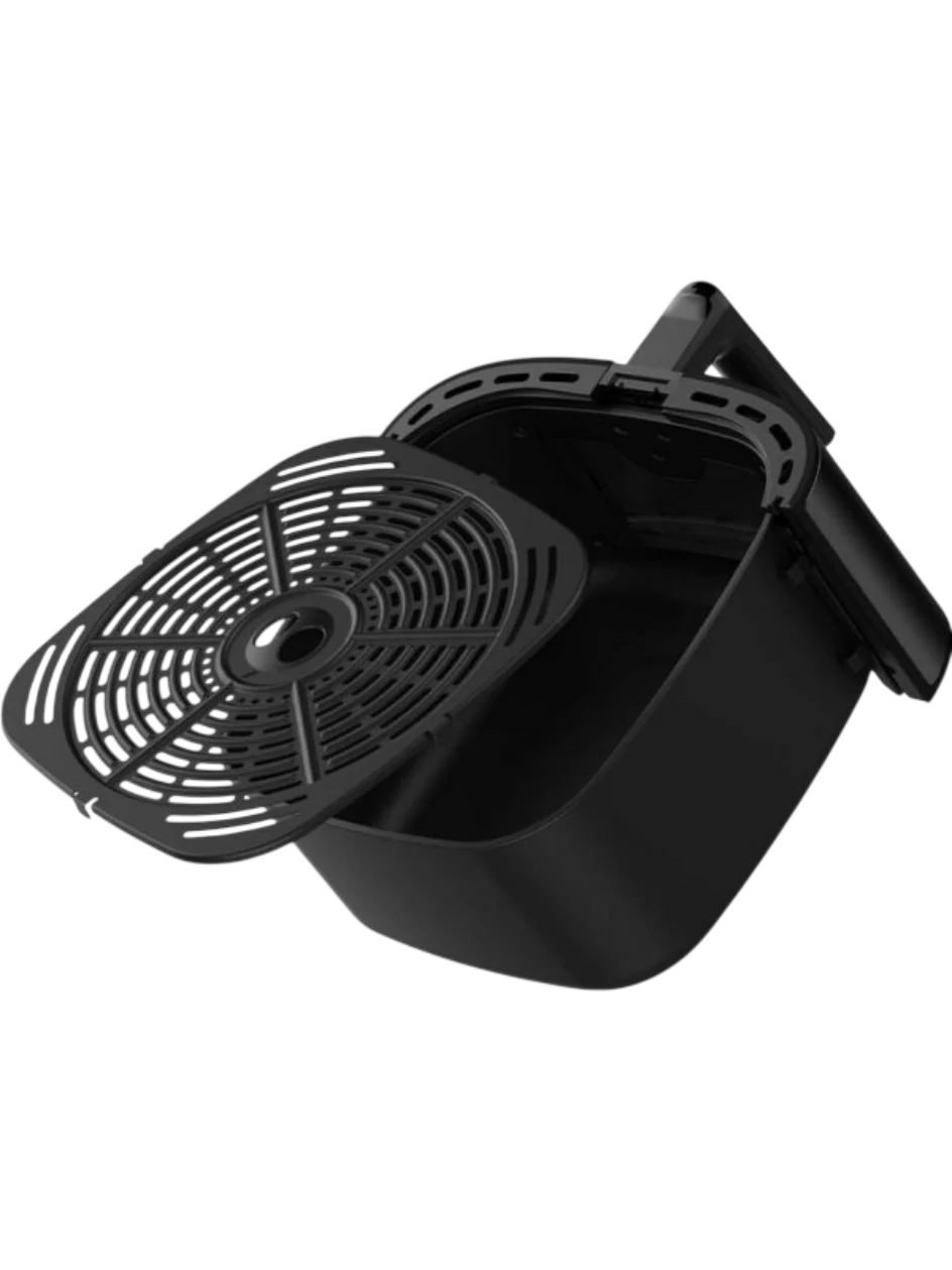 Deerma KZ150W Air Fryer 8L 1700W fritezë me ajër, 8 programe automatike, ekran elektronik, temperaturë deri 200°C, timer 60 minuta dhe veshje jo-ngjitëse – fritezë Deerma 8 litra. 