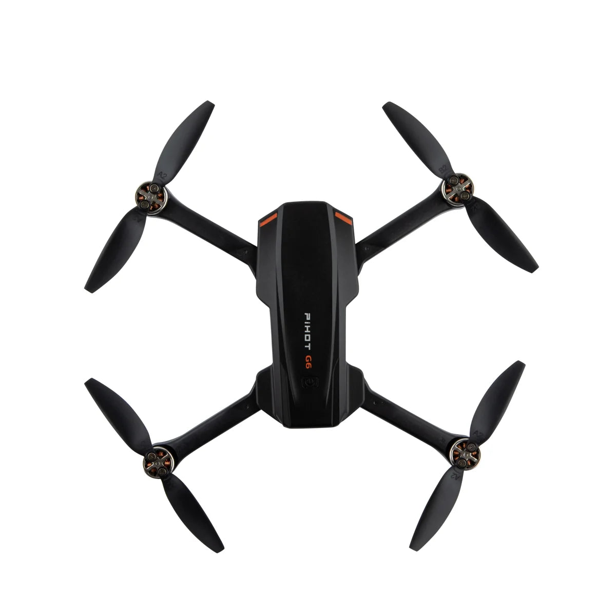 Dron PiHOT G6 me dy kamera, bateri 1800mAh, fluturim deri në 20 minuta, distancë kontrolli deri në 120m, pozicionim vizual, ndjekje inteligjente dhe transmetim video në kohë reale.
