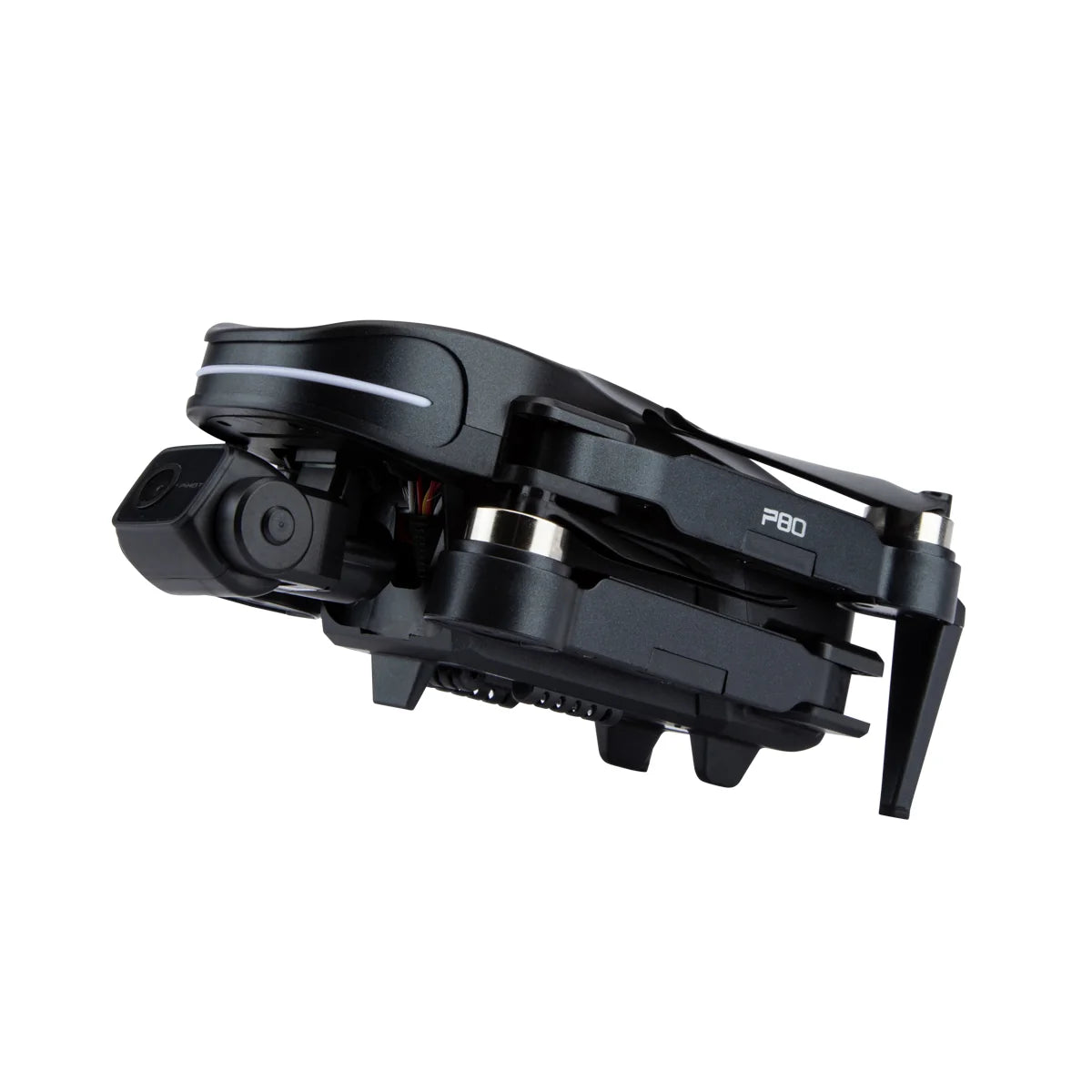 Dron PiHOT P80 Max me kamerë 4K, Gimbal 3-Axis, GPS, motorë Brushless, distancë deri në 2 km, bateri 2200mAh, fluturim 25–30 minuta, Auto Return, Follow Me dhe OAS opsional.