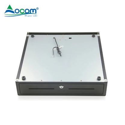 ECD-460S sirtar elektronik metalik për para me konfigurim 5B5C ose 5B4C, ndarje të rregullueshme për kartëmonedha, kasetë të lëvizshme për monedha, mekanizëm Ball Bearing për hapje të qetë dhe përdorim profesional në kasa fiskale dhe sisteme POS në Shqipëri.