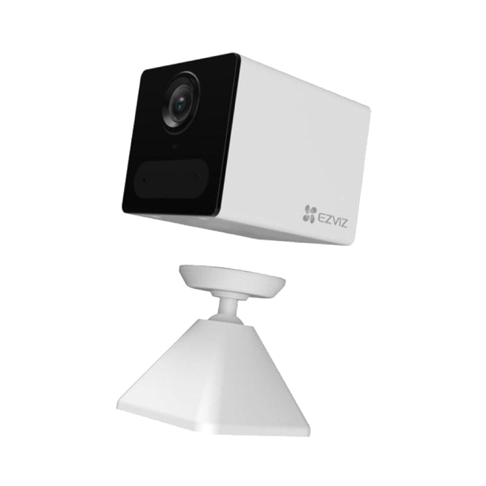 EZVIZ CB2 kamerë sigurie 2MP Full HD WiFi me bateri 2000mAh, shikim natën 5m, audio dy drejtimshe, zbulim inteligjent të personave dhe MicroSD deri në 512GB.