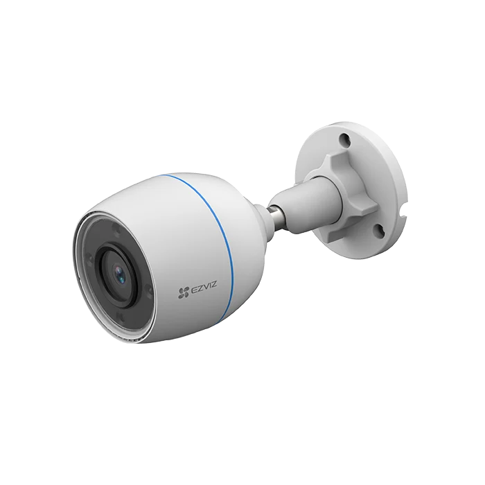 EZVIZ H3c kamerë sigurie e jashtme Bullet 2MP Full HD WiFi me lente 4mm, shikim natën IR 30m, zbulim inteligjent të personave, MicroSD deri në 512GB dhe mbrojtje IP67.