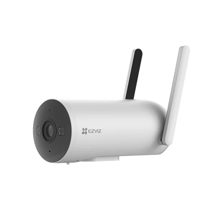 EZVIZ H5 kamerë sigurie e jashtme 3MP 4G me shikim natën IR 30m, zbulim inteligjent të personave dhe automjeteve, audio dy drejtime, MicroSD deri në 512GB dhe mbrojtje IP67.