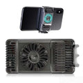 Earldom ET-F04 Mobile Phone Cooling Fan për gaming me ventilator 9 fletë dhe USB-C. Ftohës universal për telefon me kapëse për pajisje 60–80 mm, motor DC me zhurmë të ulët dhe ftohje të shpejtë për lojëra, livestream dhe përdorim intensiv. 