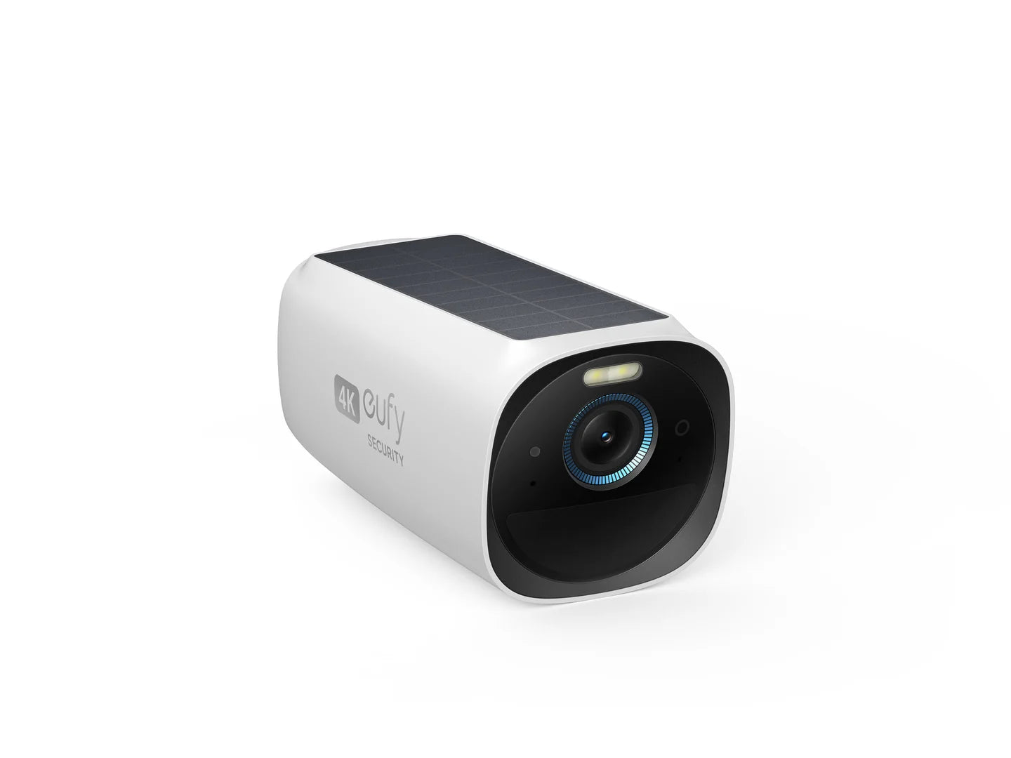 EufyCam S330 (eufyCam 3) kamerë sigurie wireless 4K me panel diellor të integruar, bateri deri në 365 ditë, AI Human Recognition, Vehicle Detection, Pet Detection, vizion nate me ngjyra, Spotlight, sirenë 100dB, IP67, audio me dy drejtime, memorie lokale 16GB dhe mbështetje deri në 16TB. Kamerë profesionale për shtëpi, biznes dhe ambiente të jashtme në Shqipëri.