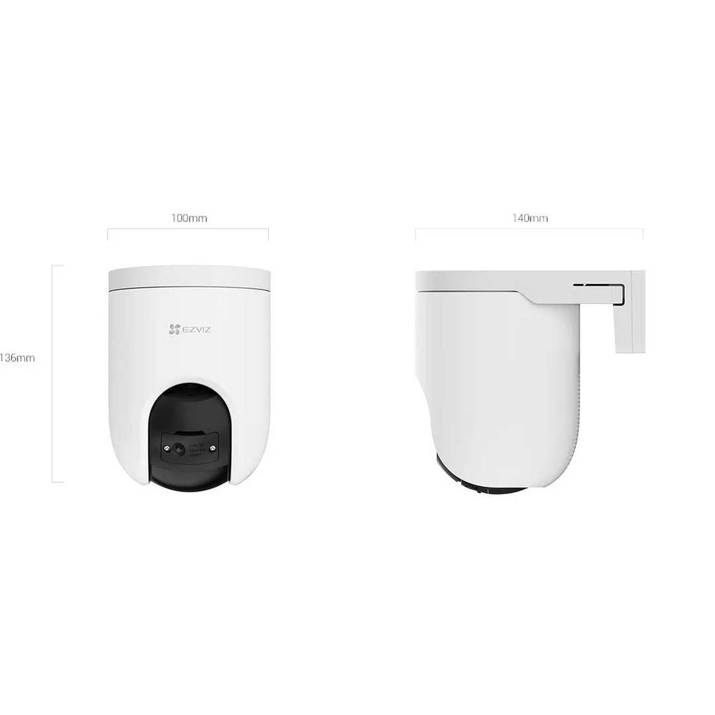 Kamerë Sigurie EZVIZ H8c Pro 4K 8MP WiFi PT me Auto Tracking dhe IR 30m