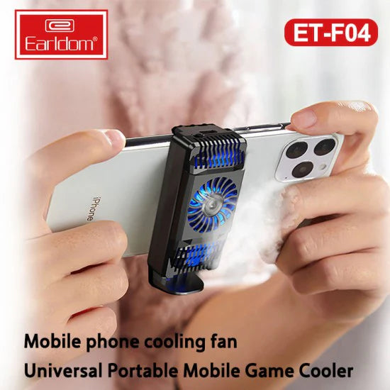 Freskuese telefoni Earldom ET-F04 për ftohjen e telefonit gjatë gaming dhe përdorimit intensiv