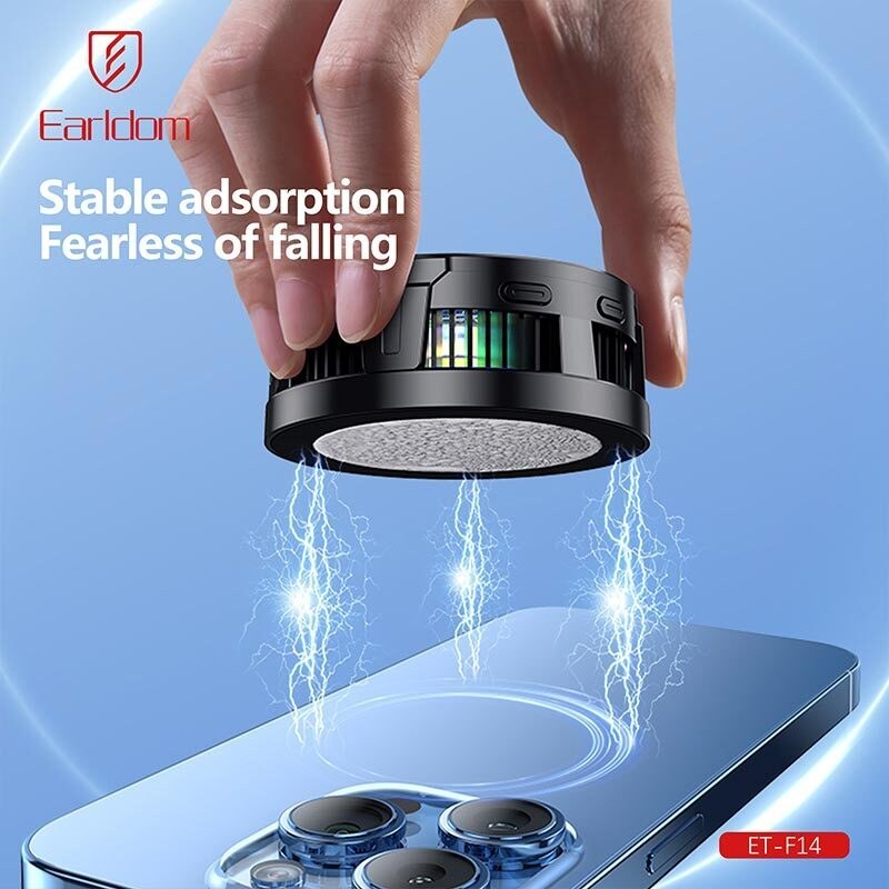 Freskuese telefoni Earldom ET-F14 MagSafe me montim magnetik për ftohjen e telefonit gjatë gaming