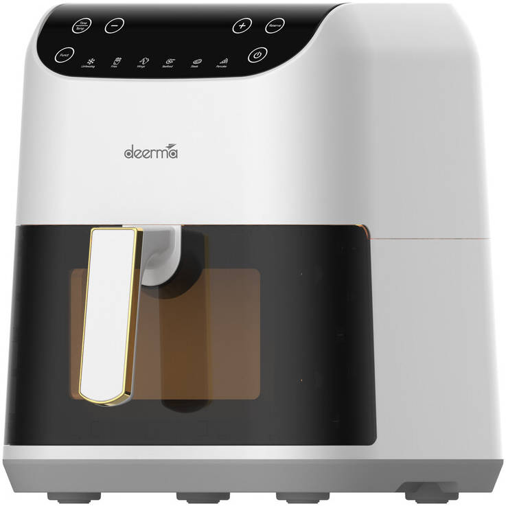Fritezë me ajër Deerma KZ130W Air Fryer 5.5L për gatim të shpejtë me pak ose pa vaj