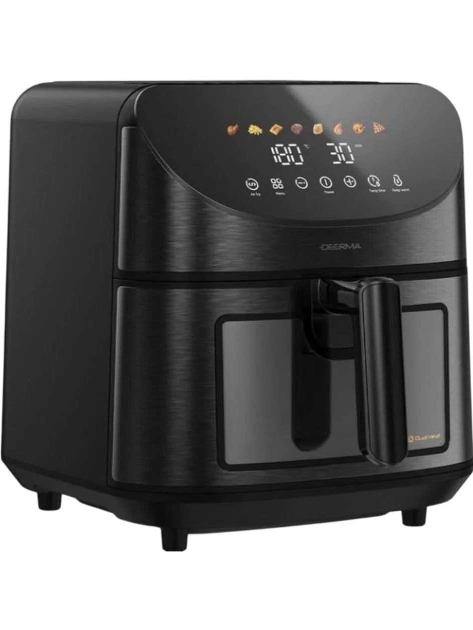 Fritezë me ajër Deerma KZ150W Air Fryer 8L 1700W për gatim me pak ose pa vaj