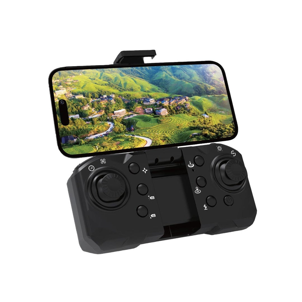 Green Lion G780RC dron me kamerë 4K, rezolucion fotografie 4090×2160, video 2560×1440, shmangie pengesash, Optical Flow, kontroll me gjeste, bateri 2000mAh, fluturim 10–12 minuta dhe distancë kontrolli deri në 150 metra.