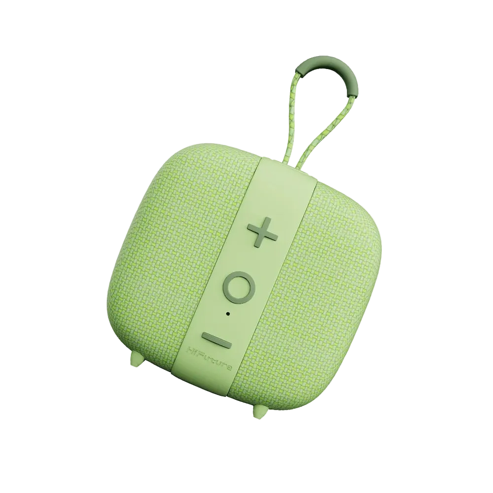 HiFuture Lino-S altoparlant Bluetooth 12W me Bluetooth 5.4, DSP + DynaBoost™, Auracast™, TWS, rezistencë ndaj ujit IPX7, bateri deri në 10 orë dhe aplikacion HiFuture Audio për personalizimin e Equalizer. Altoparlant portativ ideal për plazh, udhëtime, sport dhe përdorim të përditshëm.