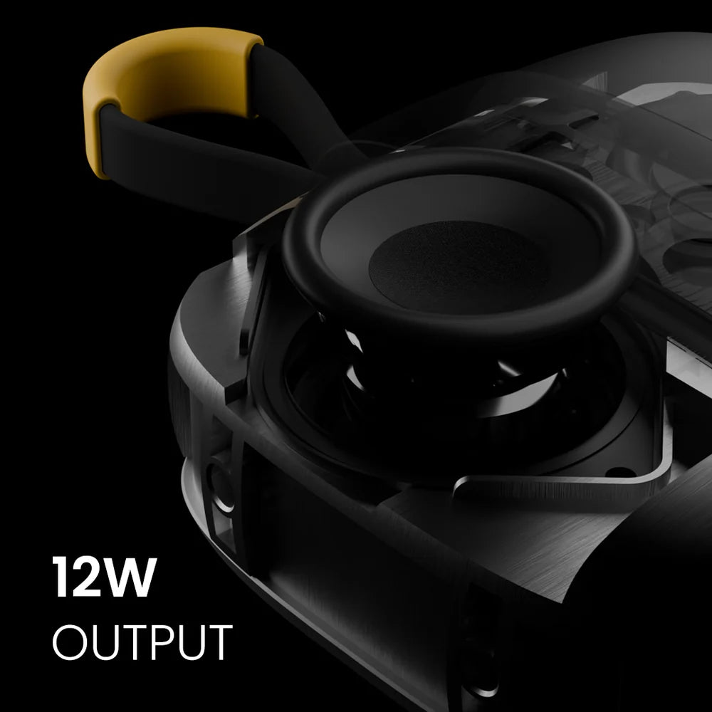 HiFuture Lino-S altoparlant Bluetooth 12W me Bluetooth 5.4, DSP + DynaBoost™, Auracast™, TWS, rezistencë ndaj ujit IPX7, bateri deri në 10 orë dhe aplikacion HiFuture Audio për personalizimin e Equalizer. Altoparlant portativ ideal për plazh, udhëtime, sport dhe përdorim të përditshëm.