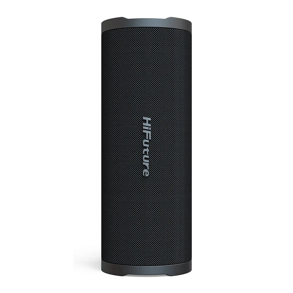 HiFuture Ripple altoparlant Bluetooth 30W me sistem audio 2-Way (20W Woofer + 10W Tweeter), rezistencë ndaj ujit IPX7, bateri deri në 12 orë, USB Type-C Fast Charge 10W, Pair to Play dhe Bass Enhanced EQ. Altoparlant portativ ideal për plazh, udhëtime, festa dhe përdorim të përditshëm.