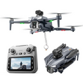 K18 MAX dron 4K me dy kamera HD, motorë Brushless, ekran 4.5 inç në telekomandë, distancë transmetimi deri në 700 metra, foto 3840×2160, video 1920×1280, bateri 2200mAh, fluturim deri në 20 minuta, shmangie inteligjente e pengesave, kontroll me gjeste dhe WiFi. Dron profesional për foto dhe video ajrore në Shqipëri.
