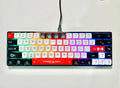 KL-68 tastierë mekanike RGB Gaming me ndriçim LED, taste mekanike dhe lidhje USB për kompjuter dhe laptop | SmartXStore Albania