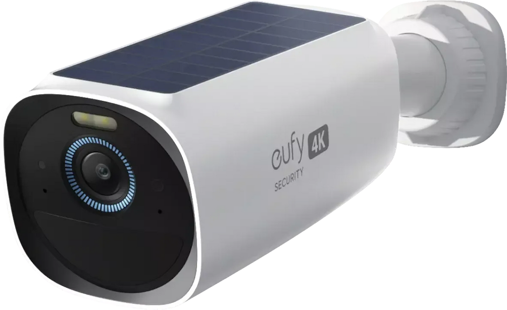 Kamer sigurie EufyCam S330 4K WiFi me panel diellor të integruar për monitorimin e shtëpisë dhe biznesit