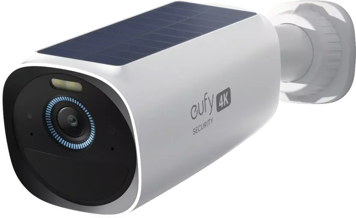 Kamer sigurie EufyCam S330 4K WiFi me panel diellor të integruar për monitorimin e shtëpisë dhe biznesit