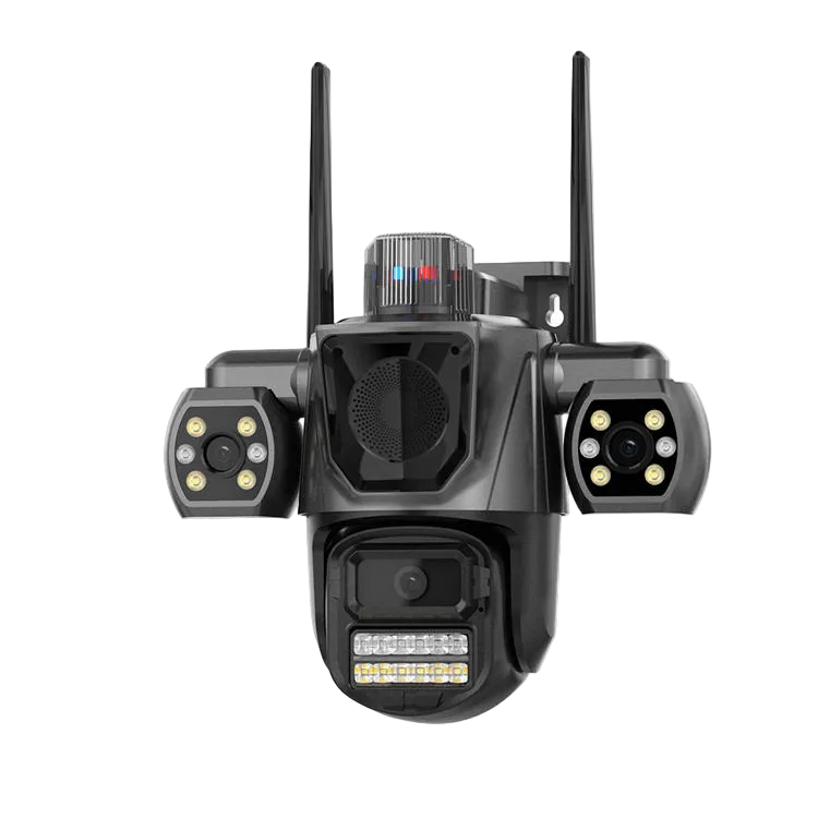 Kamerë sigurie WiFi iCSee A56 3MP me rrotullim 360°, shikim natën, audio dypalëshe, zbulim të lëvizjes së njerëzve, ndjekje automatike (Auto Tracking), mbrojtje IP65 dhe kontroll nga telefoni. Ideale për shtëpi, biznes, oborr dhe monitorim 24/7.