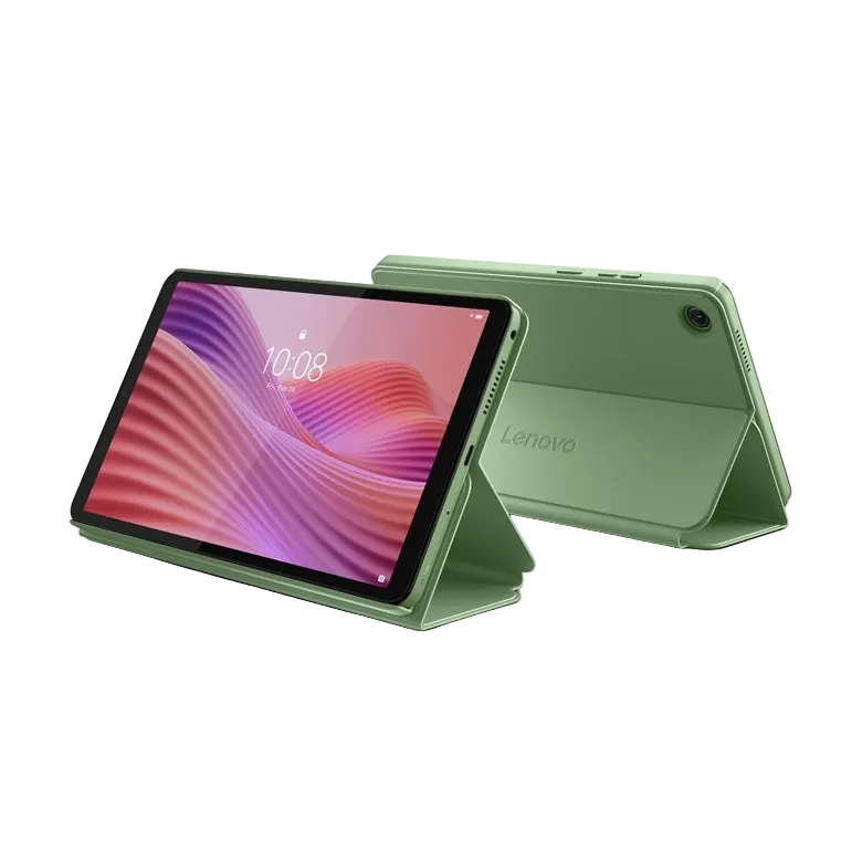 Lenovo Tab One tablet 8.7 inç me ekran WUXGA IPS, procesor MediaTek Helio G85, 4GB RAM, 128GB memorie e zgjerueshme, Android 14, kamerë 8MP, kamerë selfie 2MP, bateri 5100mAh dhe Wi-Fi. Tablet ideal për punë, mësim, argëtim dhe përdorim të përditshëm në Shqipëri.