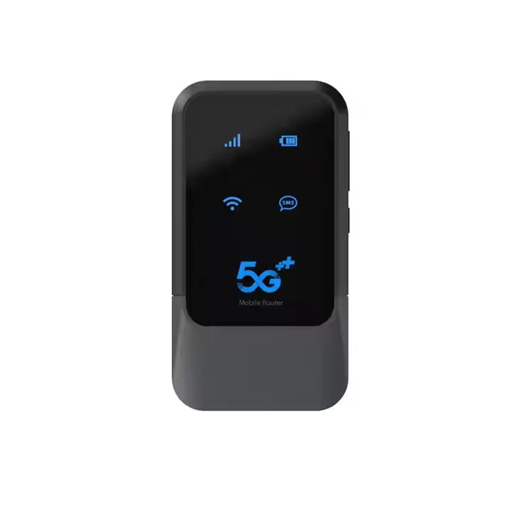 M52 Router Mobile 5G AX900 me WiFi 6, rrjet 2.4GHz dhe 5GHz, bateri 4000mAh, procesor Unisoc V150, Nano SIM, mbështetje eSIM, USB Type-C, deri në 32 pajisje të lidhura, Firewall, VPN dhe QoS. Router portativ MiFi ideal për internet të shpejtë në shtëpi, zyrë dhe udhëtime në Shqipëri.