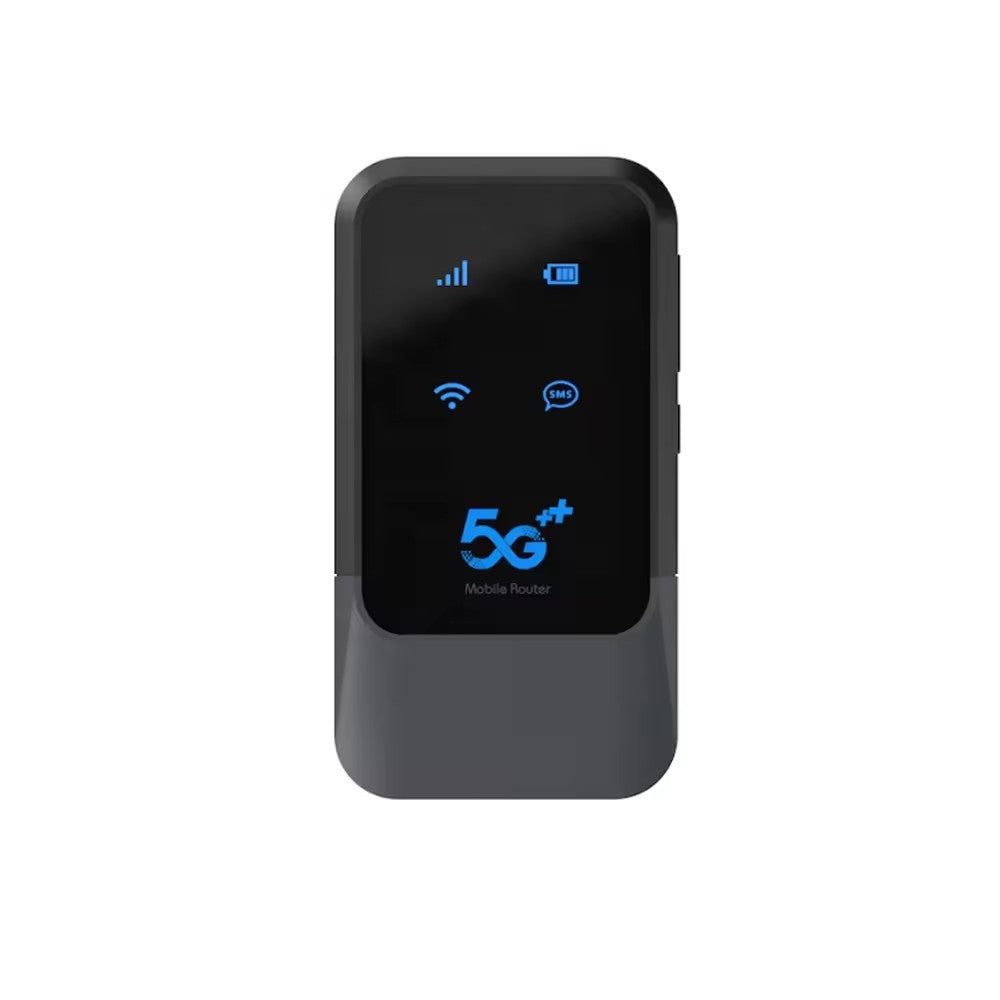 M52 Router Mobile 5G AX900 me WiFi 6, rrjet 2.4GHz dhe 5GHz, bateri 4000mAh, procesor Unisoc V150, Nano SIM, mbështetje eSIM, USB Type-C, deri në 32 pajisje të lidhura, Firewall, VPN dhe QoS. Router portativ MiFi ideal për internet të shpejtë në shtëpi, zyrë dhe udhëtime në Shqipëri.