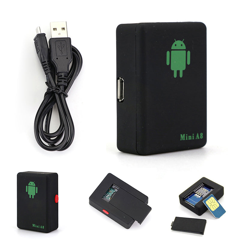 Mini A8 GPS Tracker magnetik me pozicionim GPS dhe GPRS, regjistrim zanor, gjurmim në kohë reale, aplikacion për Android dhe iPhone, ruajtje në kartë TF, dizajn portativ wireless dhe magnet të fuqishëm. Pajisje ideale për gjurmimin e automjeteve, motorëve, çantave, kafshëve shtëpiake dhe objekteve me vlerë në Shqipëri.