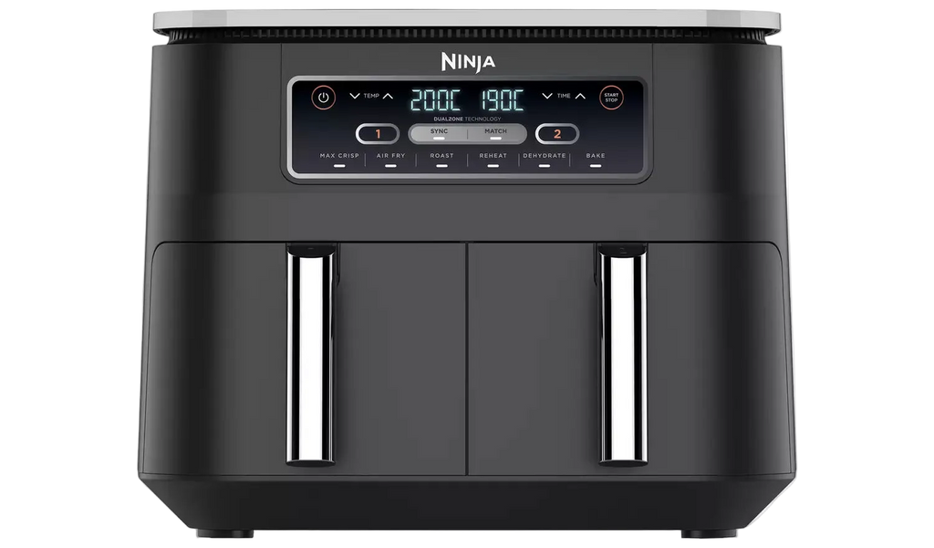 Fritezë me ajër Ninja Foodi AF300UK 7.6L me dy kosha për gatim të shpejtë me pak ose pa vaj