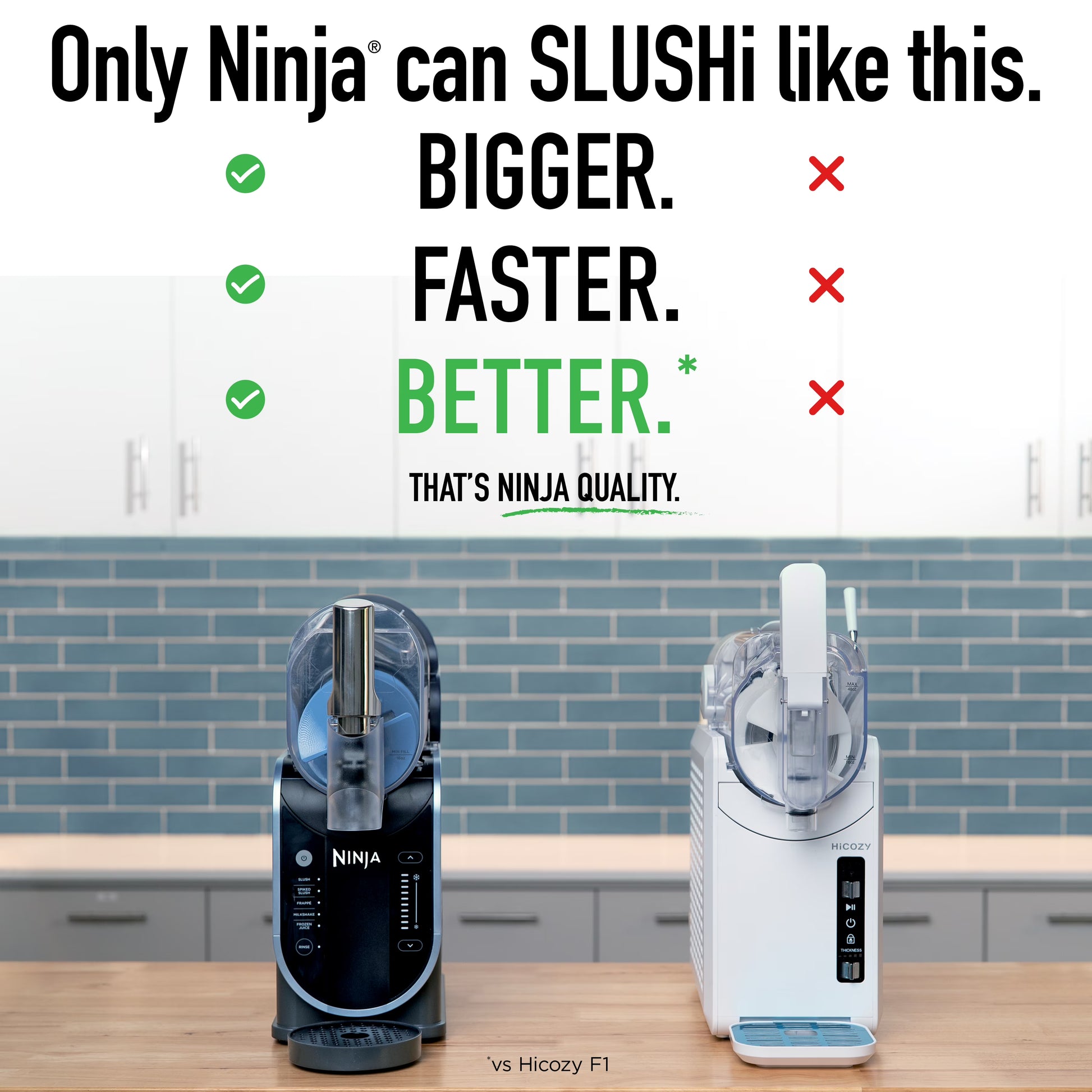 Ninja SLUSHi Professional Frozen Drink Maker FS301 me kapacitet 88 fl oz (2.6L), 5 shpejtësi, fuqi 200W, rezervuar të vetëm, kontroll me shpejtësi të ndryshueshme dhe mundësi për përgatitjen e slush, koktejeve të ngrira dhe pijeve të ftohta pa akull ose blender. I mban pijet të ngrira deri në 12 orë.