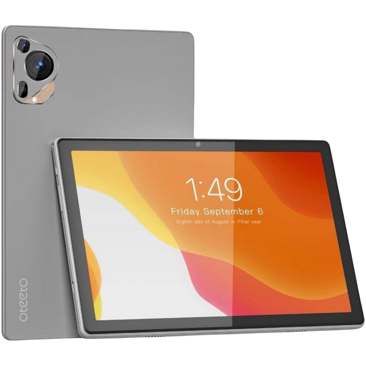 Oteeto Tab 18 tablet 10.1 inç me ekran IPS 1280×800, procesor Octa-Core 2.0GHz, 8GB RAM, 512GB memorie, Android 14, rrjet 4G, kamerë 13MP, kamerë selfie 8MP, bateri 8000mAh, tastierë Bluetooth, stilolaps, Flip Cover dhe OTG Adapter. Tablet ideal për punë, mësim, lojëra dhe argëtim në Shqipëri.