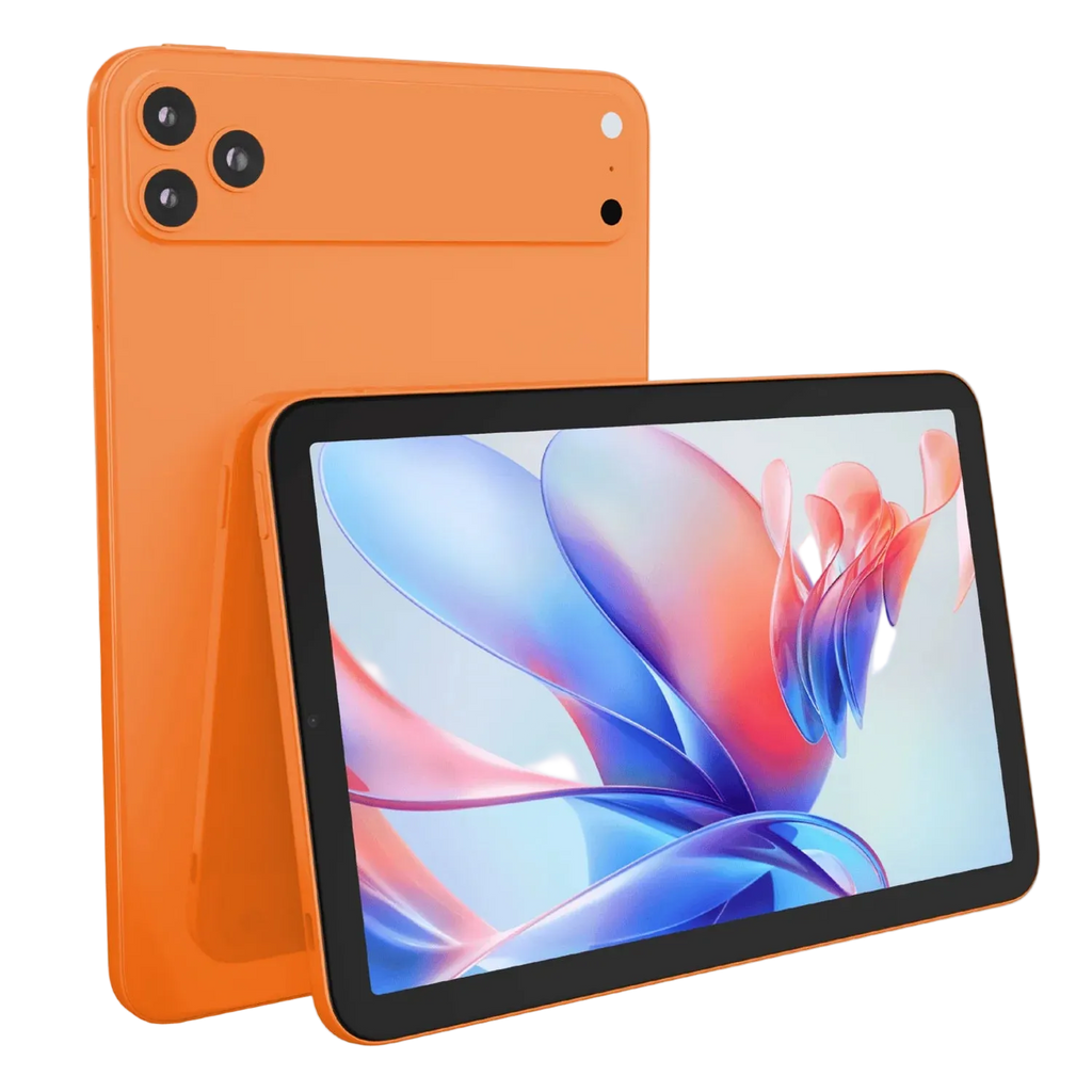 Oteeto Tab 20 tablet 10.1 inç me Android 15, ekran HD INCELL, procesor Octa-Core 2.0GHz, 8GB RAM, 512GB memorie, kamerë 13MP, kamerë selfie 8MP, bateri 8000mAh, Wi-Fi 5GHz, mbështetje SIM, tastierë Bluetooth dhe kasë mbrojtëse. Tablet ideal për punë, mësim, lojëra dhe argëtim në Shqipëri.
